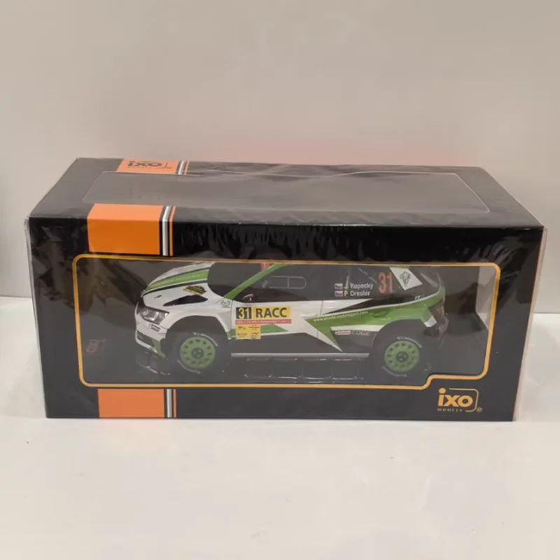 IXO 1:18 Scale FABIA R5 #31 2018 Alloy Simulation Car Model Static Collection Decorated Holiday Gifts Toys Souvenir Gift