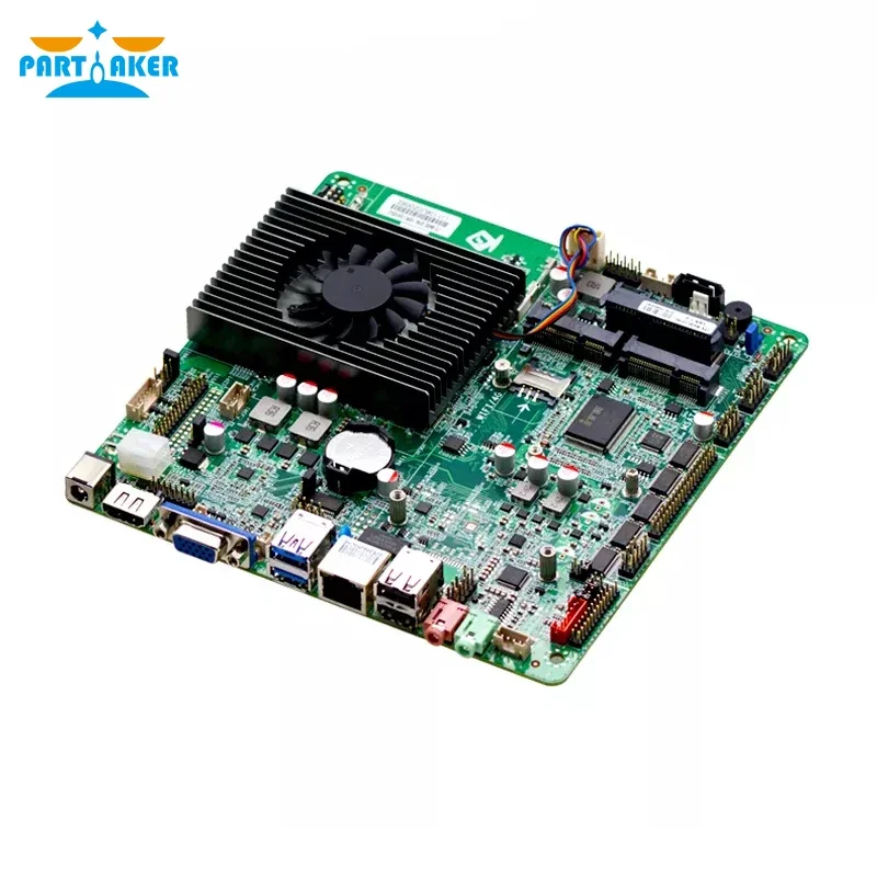 Thin ITX Mainboard Mini POS Motherboard ITX-B430_I316L I3 4120U 8 USB DC 12V for All in One PC