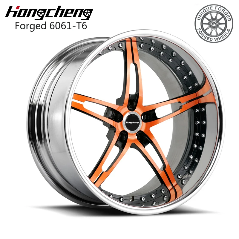 

New model of 26 Customized Two-Piece Forged Wheels 18 Inch Alloy Wheels and Deep Concave Rims
