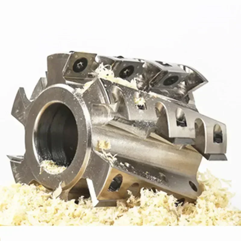 Helical Spiral Cutter Head - Reversible Blades for Wood Planer & Shaving Machine
