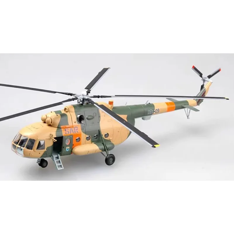 EASY MODEL 1/72 Scale German Army Search Team Mi-8 # 93+09 Aircraft 37044 MI8 Plastic Helicopter Model Collectible Toy