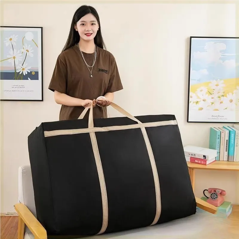 

Extra Large Thiened Ox Non-Woven Fabric Moving Bag Paing Storage Bag Lage Travel Bag Waterproof Large Capaci