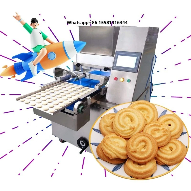 Small Scale and Mini Biscuit Production Line for Cookie.butter Biscuit and Cookie Depositor Machine