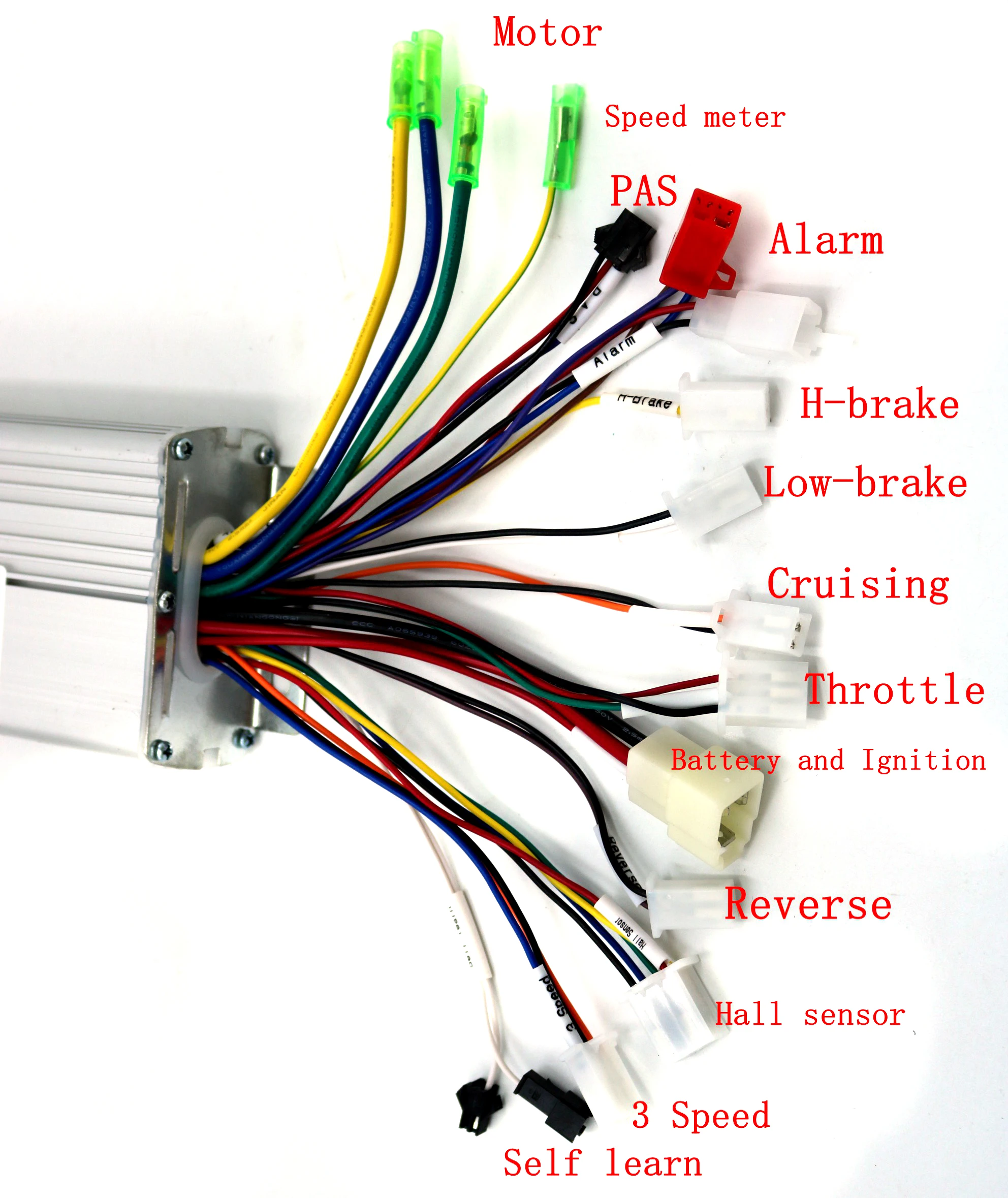 GREENTIME 36V/48V 500W/600W 30Amax BLDC Controller motore Brushless triciclo bici elettrica sensore Dual Mode/Controller Sensorless