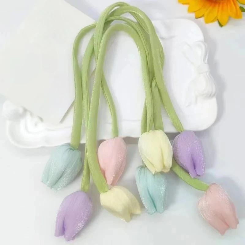 Милые-объемные-3d-цветы-тюльпаны-с-бантом-для-декора-тортов-рукоделия-повязок-для-волос-подушек-сумок-одежды-нашивок-и-аксессуаров-для-одежды