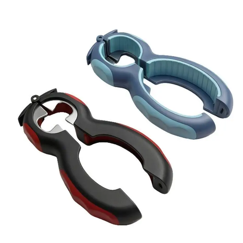 6 In 1 Bottle Opener Jar Lid Jar Opener Can Opener For Seniors With Arthritis Helping Hand Jar Opener For Weak Hands Easy Opene