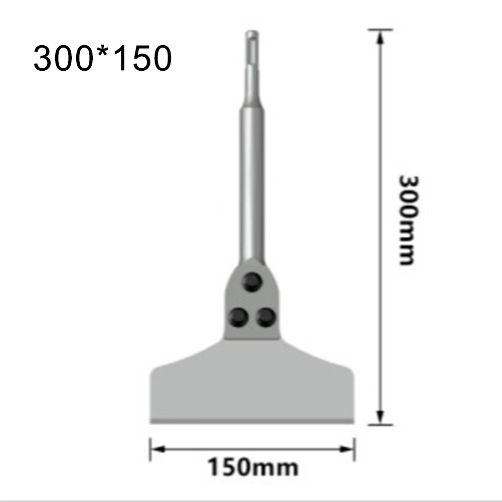 أداة مكشطة كهربائية 100 مم متوافقة مع المطارق الكهربائية أداة كاشطة كهربائية تصميم أداة طويلة الأمد