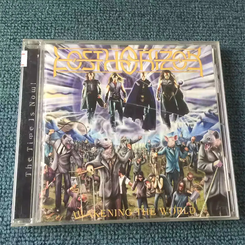 

CD 'Awakening The World Lost Horizon' Is The Debut Studio Album By Swedish Power Metal Band Lost Horizon, Released on May 8,