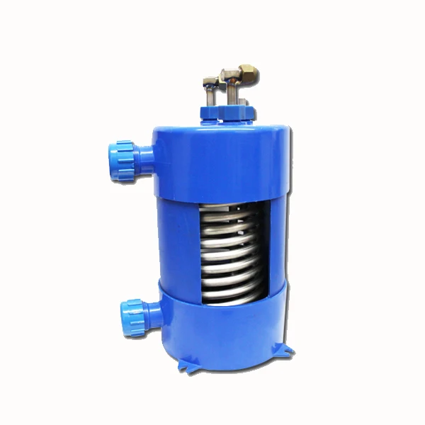 Wholesale Price aquarium chiller refrigerant heat exchanger titanium heat exchanger for fish tank