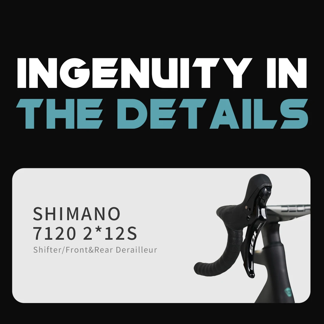 جافا فوكو-TOP إطار متكامل من ألياف الكربون ومقود شيمانو 105 قرص هيدروليكي فرامل الطريق #3