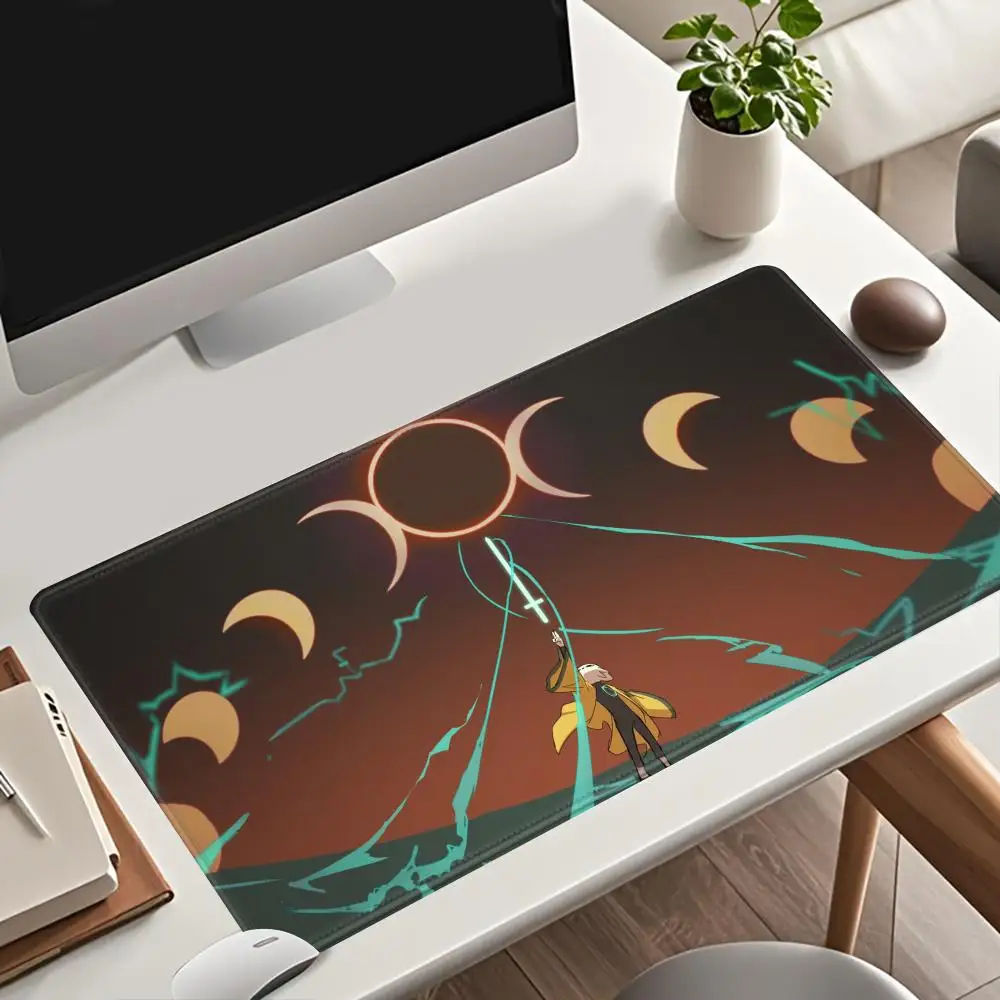 

Nine Sols Mouse Pad Tapetes de Mesa Teclado, Borracha Kawai, Tapete de Mesa Antiderrapante, XXL90x40cm