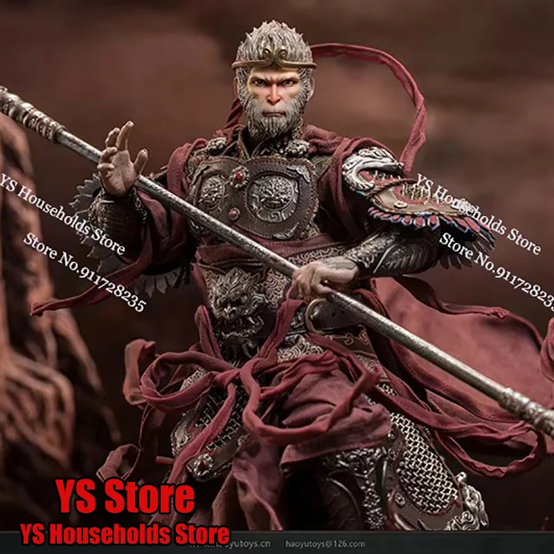 

HAOYUTOYS H22037 1/6 Collectible The Great Sage Equal Heaven Sun Wu Kong Armored Action Figure The West to The Journey Soldier