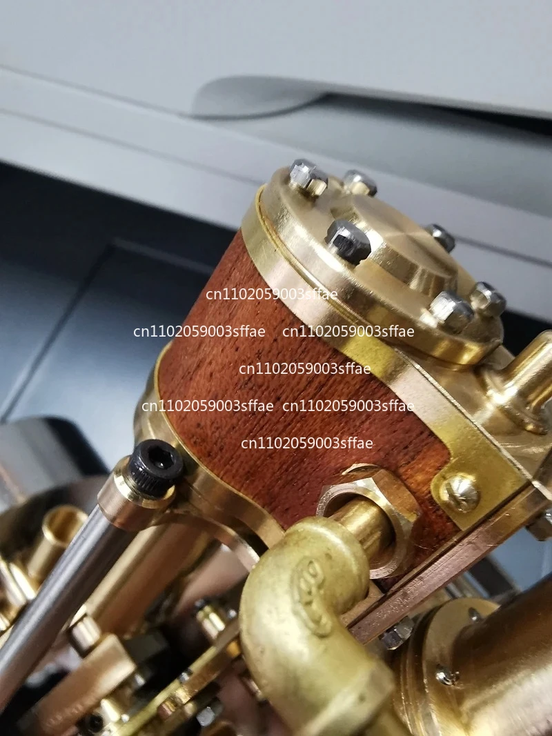 

Двухцилиндровый, трехцилиндровый паровой двигатель LS3-13s, высокомощный, для пароходов, модель парового двигателя