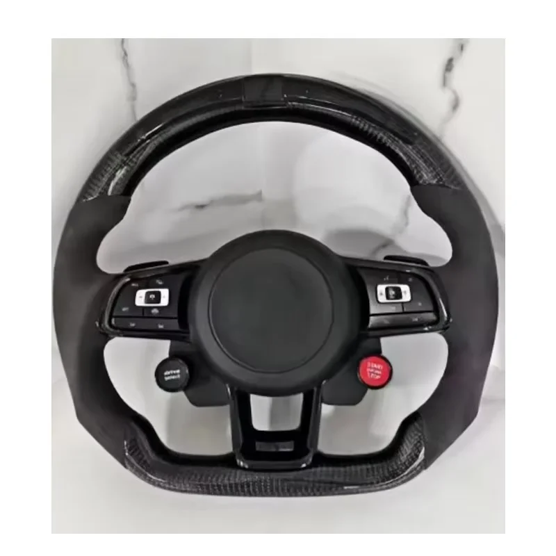 

For Volkswagen Golf 7 GTI Jetta MK7 Steering Wheel LED Smart Carbon Fiber Steering Whee Sciencour Passat B6 Carsteering Whee