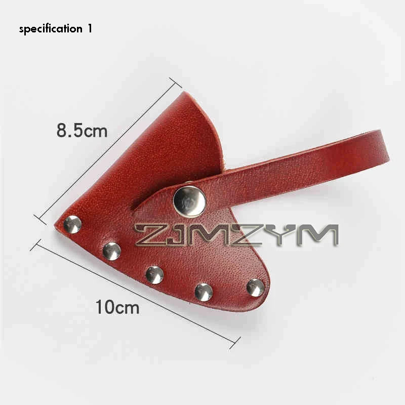 1Pc Leather Hatchet Sheath Axe Cover Sheath Axe Protector Tool Leather Axe Head Cover Axe Head Sheath Protect Cover