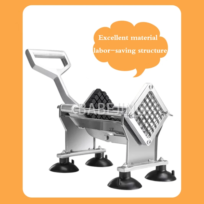 2026 الفولاذ المقاوم للصدأ دليل قطاعة البطاطس جديد متعدد الوظائف آلة قطع الخضار شفط كأس الساق أداة المطبخ