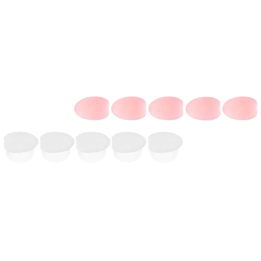 10 Pezzi Copri Pennello Labbra Anti-Smarrimento, Custodie Protettive Flessibili in Silicone per Pennelli da Viaggio, Protezioni per Pennelli Labbra