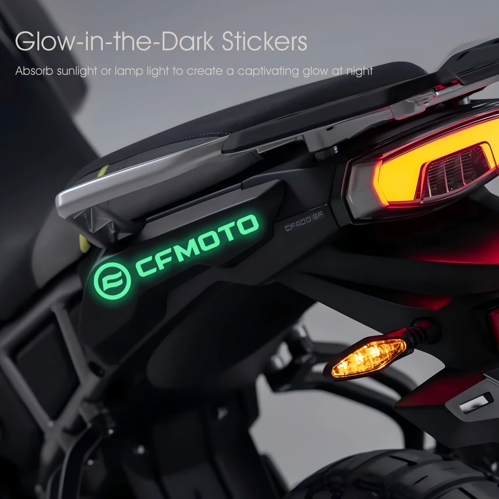 Motorcycle Glow Stickers Waterdichte Sticker voor CFMOTO 450MT 650MT 800MT NK800 CLX700 650NK 300SR 450 650 800 MT Accessoires