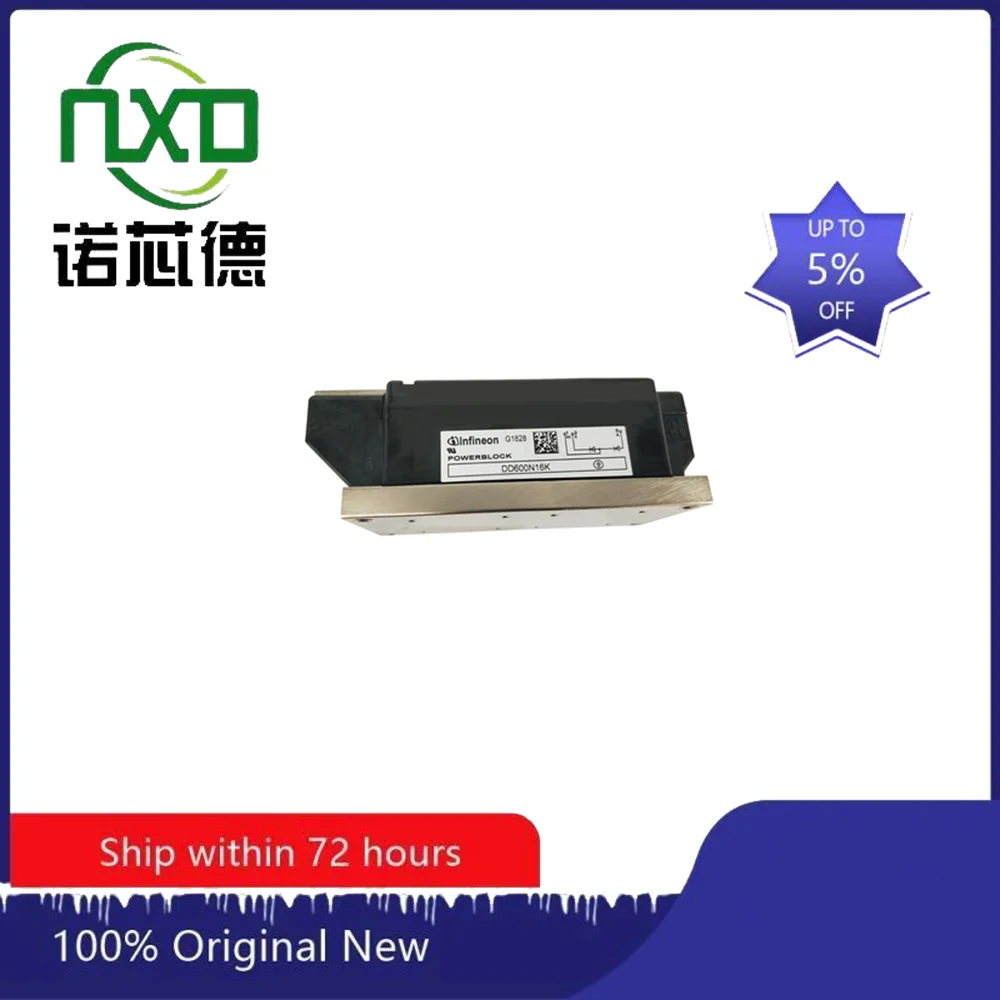 NEW STOCK DD600N16K DIODE MODULE GP 1.6KV 600A DIODE ARRAY 1 PAIR SERIES  CONNECTION 1600 V 600A CHASSIS MOUNT MODULE