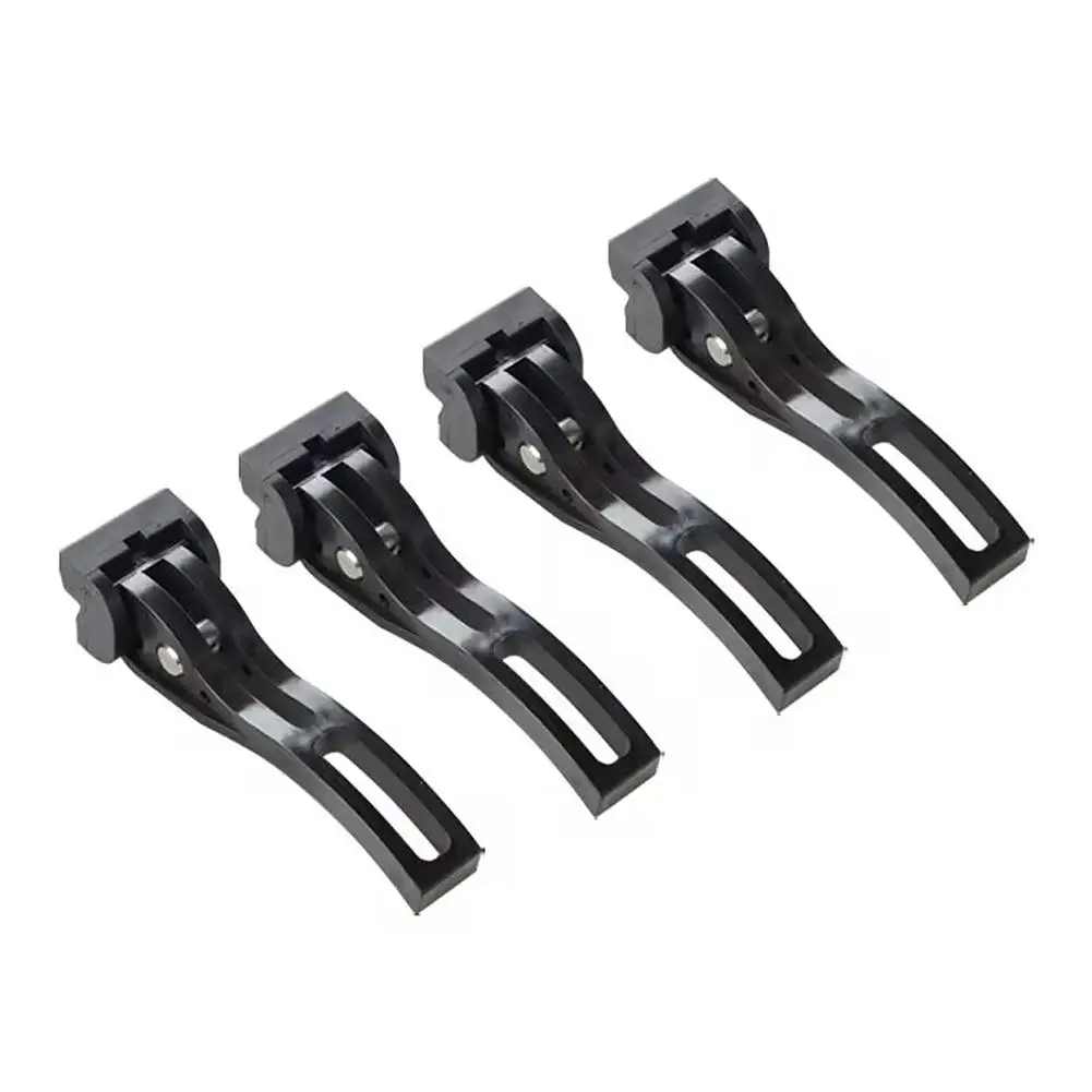 4PCS Rear Clamp Universal Replacement Parts For Hard Folding / Soft Folding Truck Bed Tonneau Cover Auto Accessories