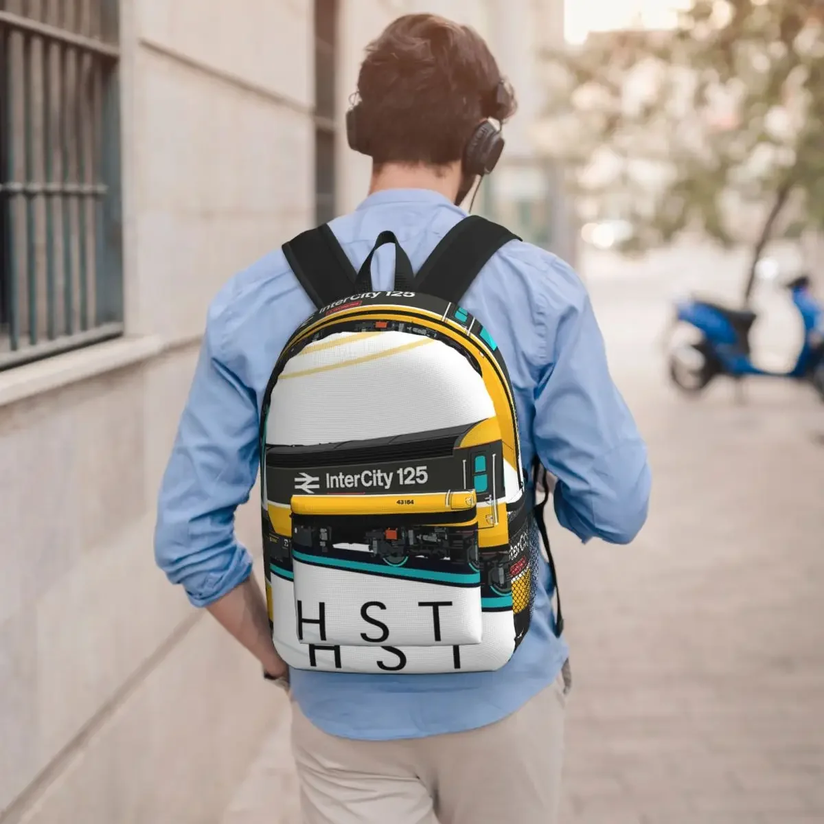Power Car 43184 CrossCountry Trains Student Backpack School Bag Hiking Travel Daypack for Boys Girls Bookbag Shoulder Bags