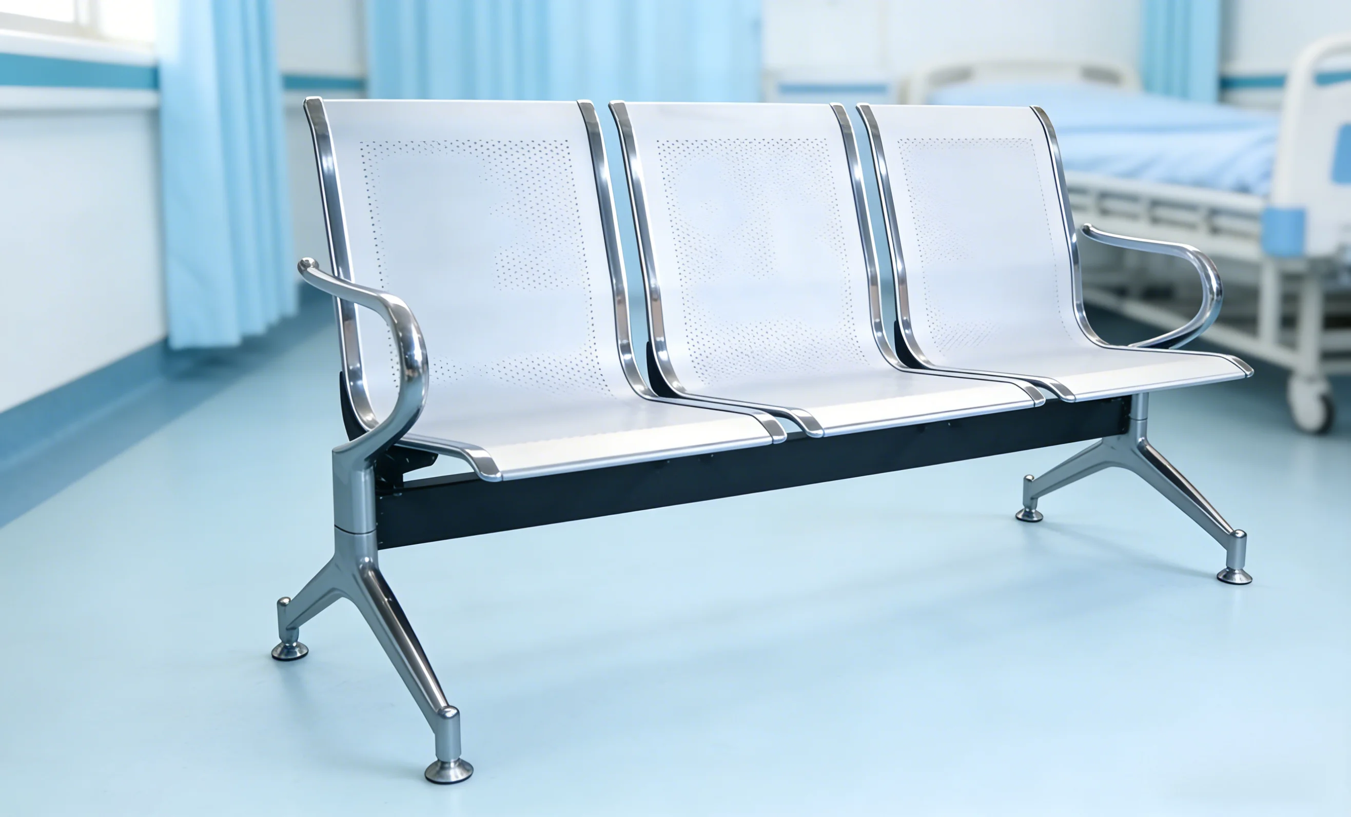 Selling 3 Seater Waiting Chair School Hospital Waiting Room Chair Airport Waiting Reception Chairs