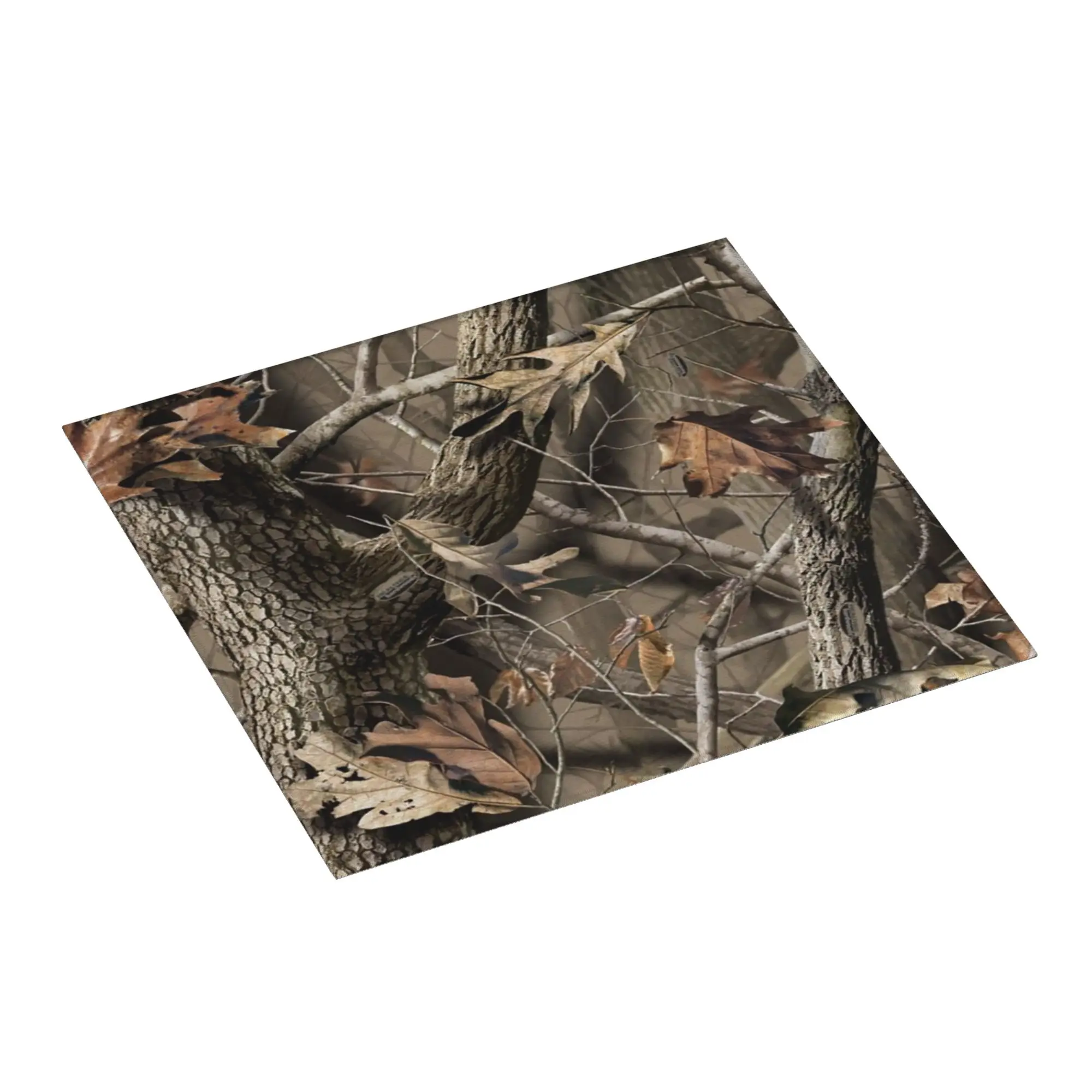 Drying Mat For Kitchen Real Tree Camouflage Water Absorbent Waterproof Gothic Hip Hop On Slip Kitchen Counter Protector Mat