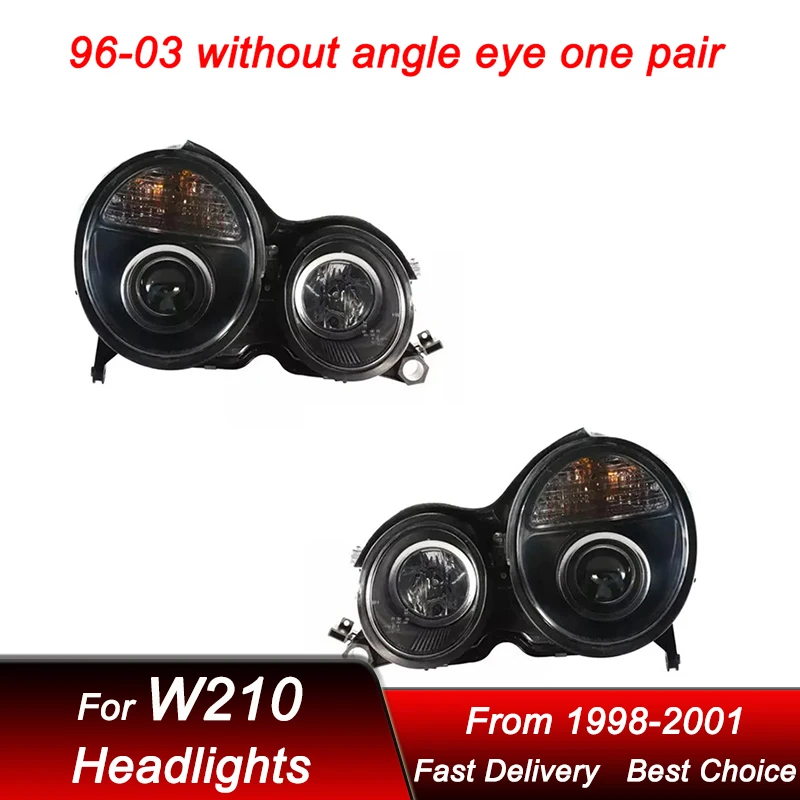 Car Headlights For Mercedes-Benz E Class W210 1998-2001 new style LED Auto Headlamp Assembly Projector Lens Accessories Kit