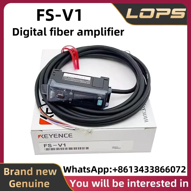 FS-V1 KEYENCE Nuovo amplificatore in fibra digitale originale, grande quantità in stock, benvenuto per consultare