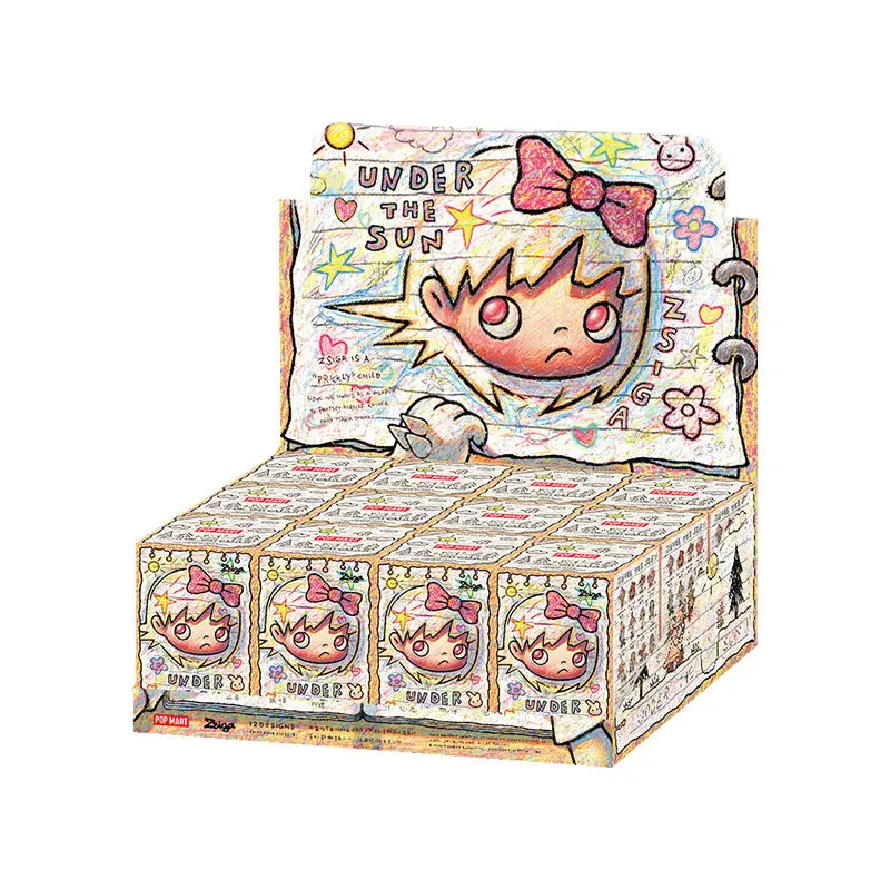 

POP MART Zsiga under the Sun Series Mystery Box - Cute Anime Figure Doll Blind Box Guess Bag Ornament Collection Toy