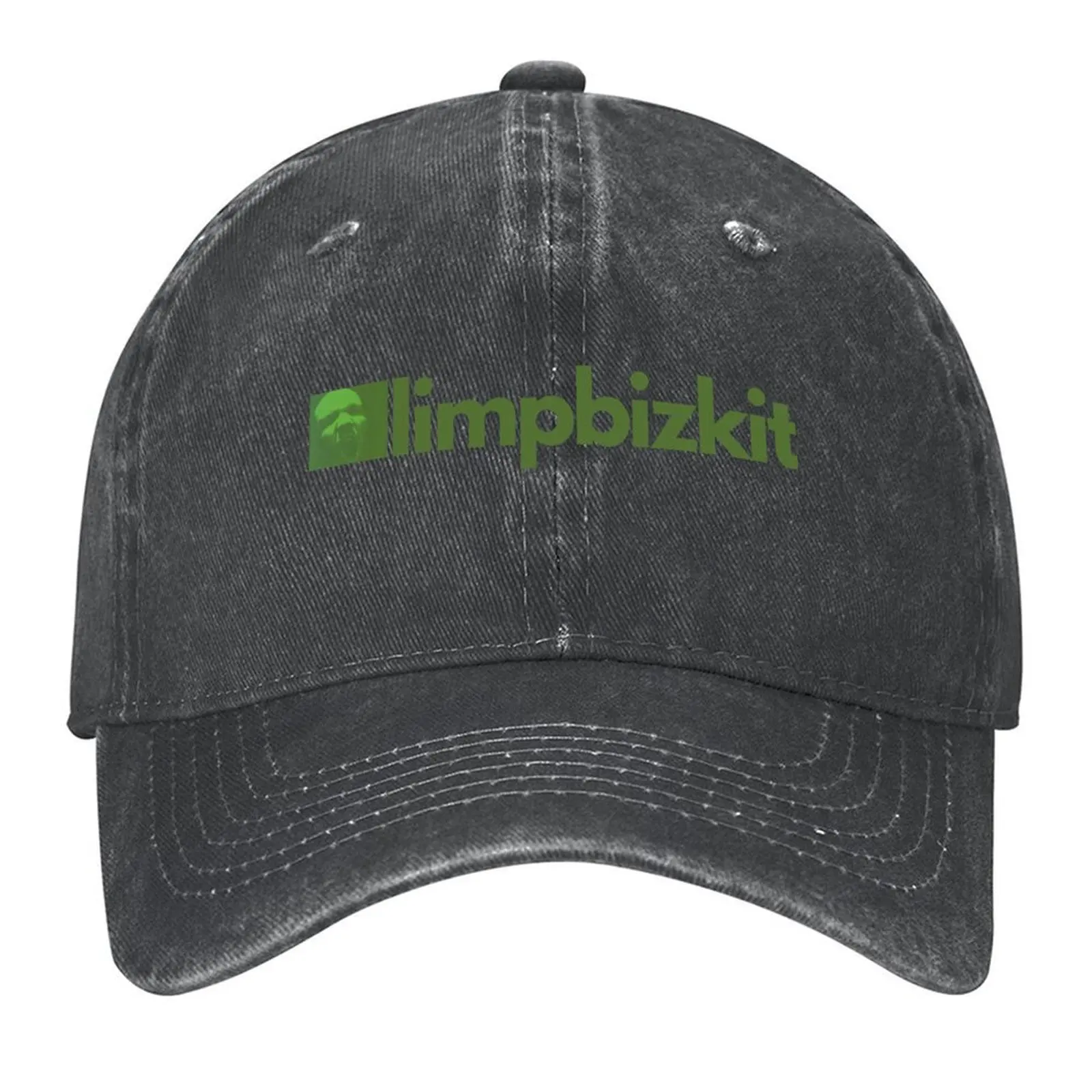 

Limp Bizkit Results May Vary Classic Logo Baseball Cap Golf Hat Man Beach Trucker Cap Baseball Men Women's