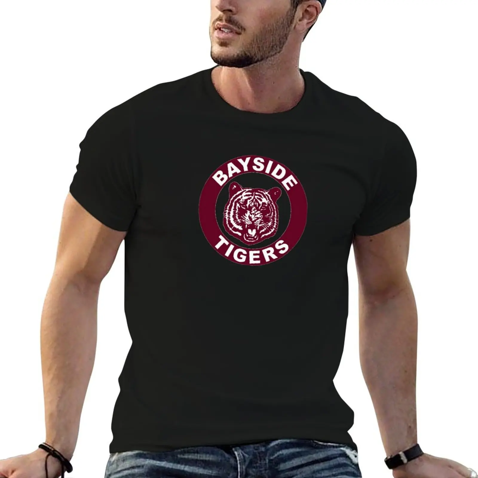 

Bayside Tigers T-Shirt summer top anime tshirt quick-drying mens t shirt graphic