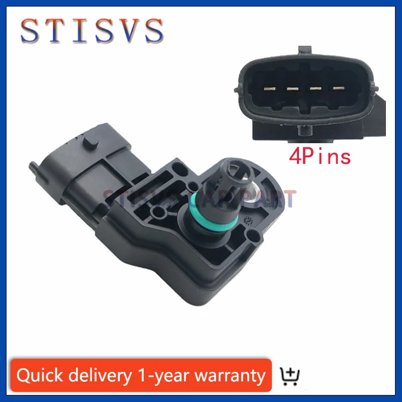 F01R00E006 Intake Pressure Sensor Suitable for Haval Great Wall H6 H2 Voleex C50 1.5T Turbocharged Engine New Cars Accessories