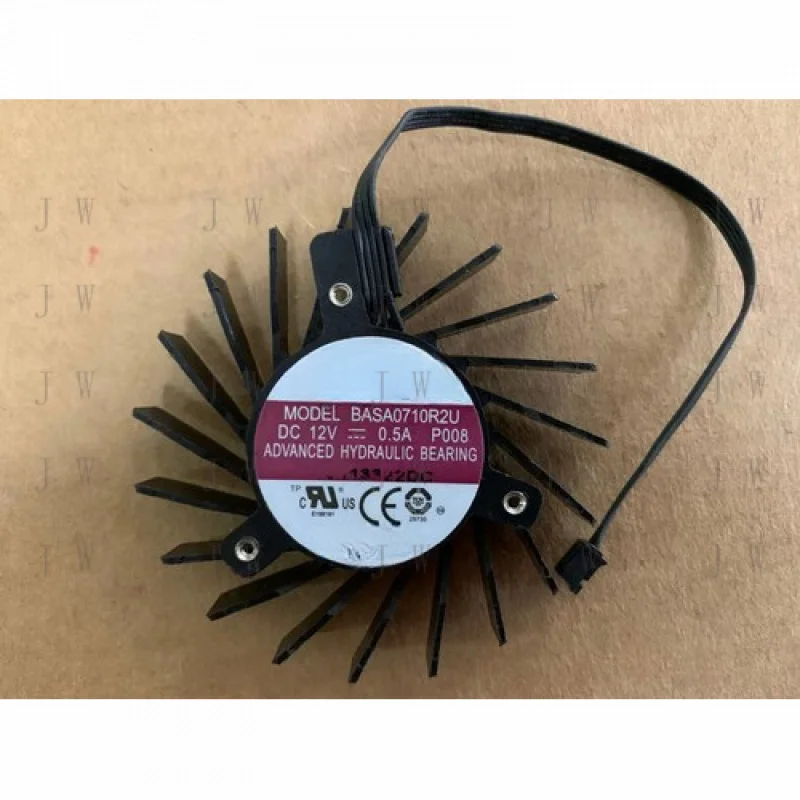 DDJ   65mm 4 Pin Fan  BASA0710R2U for Nvidia Quadro 4000 Video Card