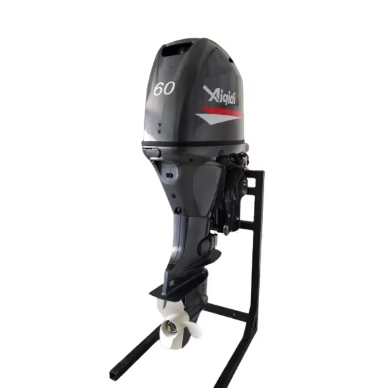 Powered Aiqidi F60 Outboard Motor with EFI and Power Trim Electric Start Remote Control