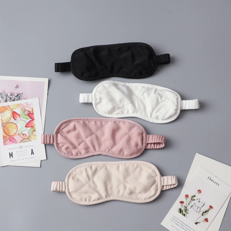 Birdtree, Filling Silk Eye Patch Shading Sleep Eye Mask, Double-layer Silk, Breathable Travel Relax Cover Eyeshade S69006JF