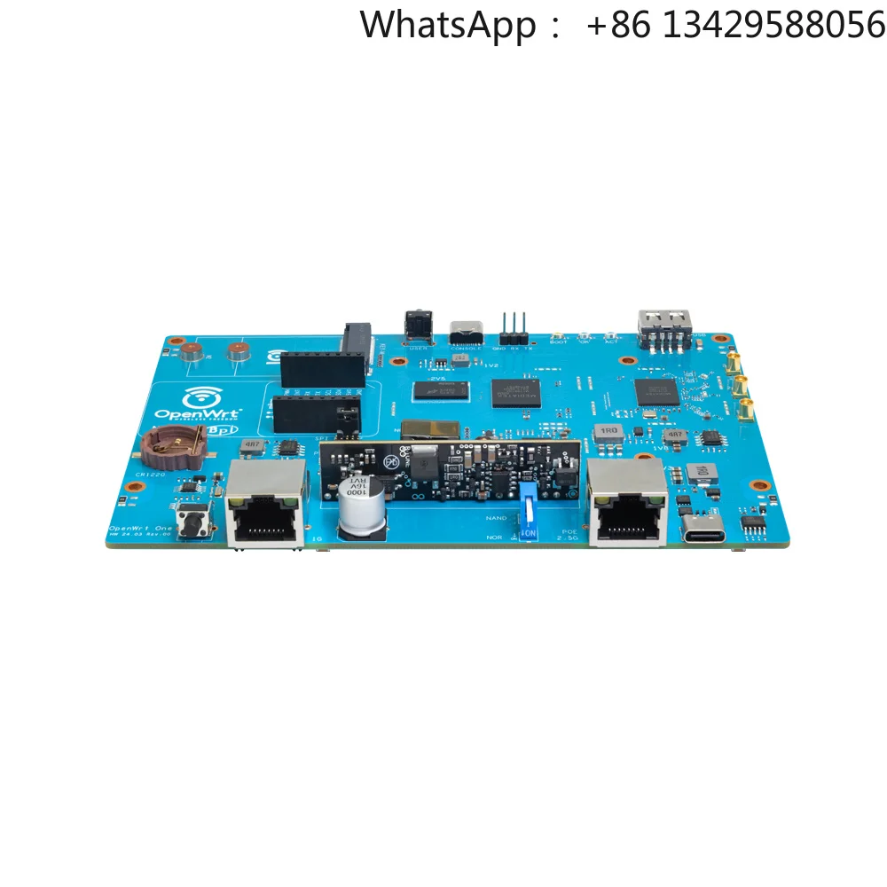 Banana Pi Openwrt One Pcba Router Board Mediatek Mt7981b Dual-band Wifi 6 1gb Ddr4 256 Mib Spi Nand Openwrt Official Board