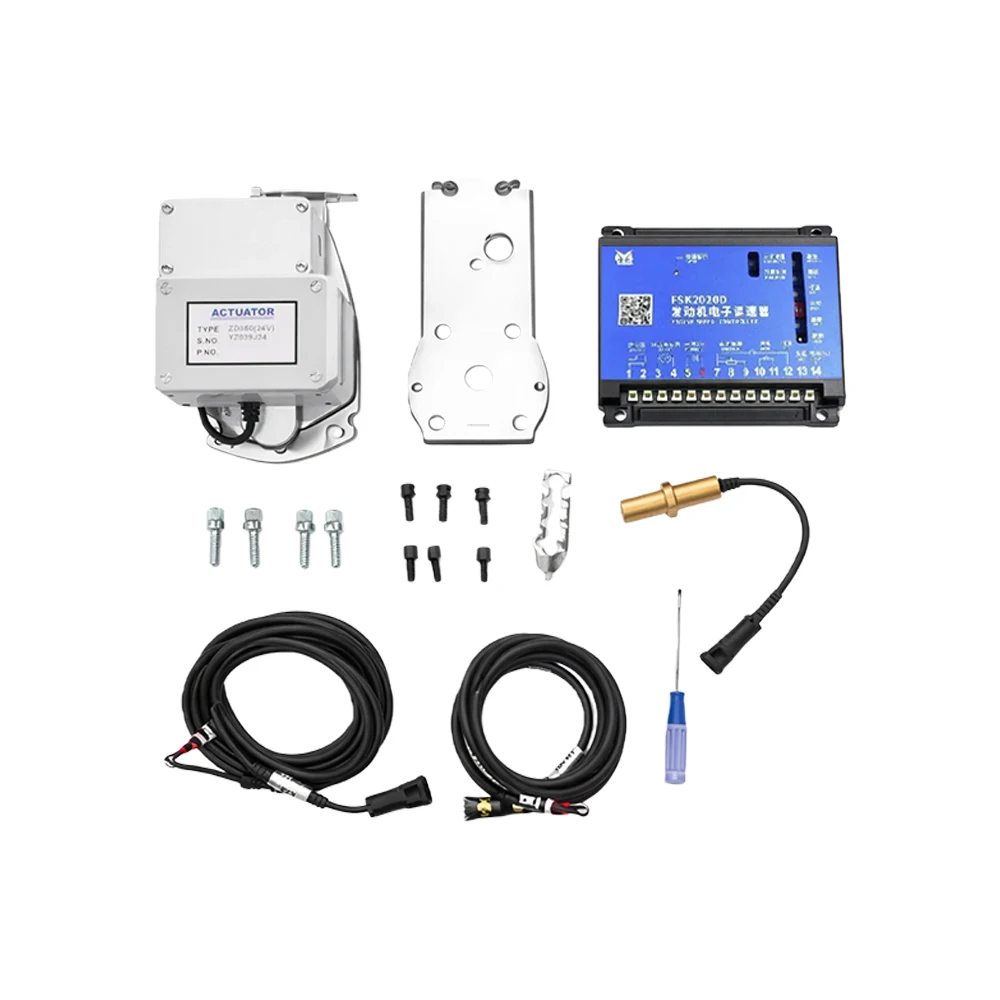 

Оригинальный контроллер скорости дизельного двигателя FSK2020D, комплект привода регулятора генератора, электронная плата управления топливным насосом и регулировкой скорости