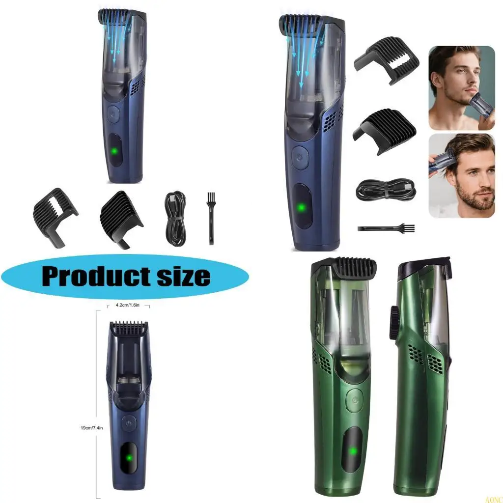 

A0NC Electric Hair Cutter Stainless Steel Rustproof Construction Comfortable Grip Suitable for Travel Home Use and Storage