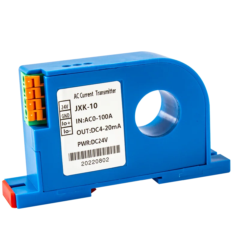 DC Current Transmitter 0-400A 4-20mA AC Current Transducer 0-10V