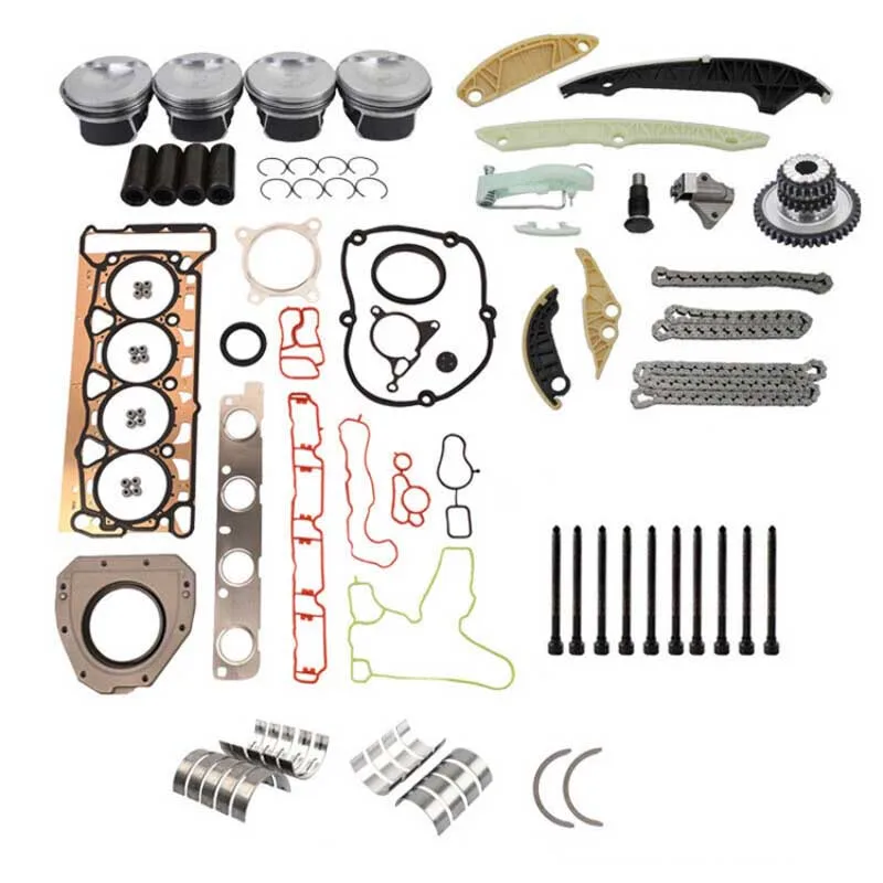 Engine Cylinder Rebuild Overhaul Kit FIt For VW AUDI A3 A4 1.8 TFSI CDAA CDHA CDHB 06H109467N 06H107065DF 06H107065AM