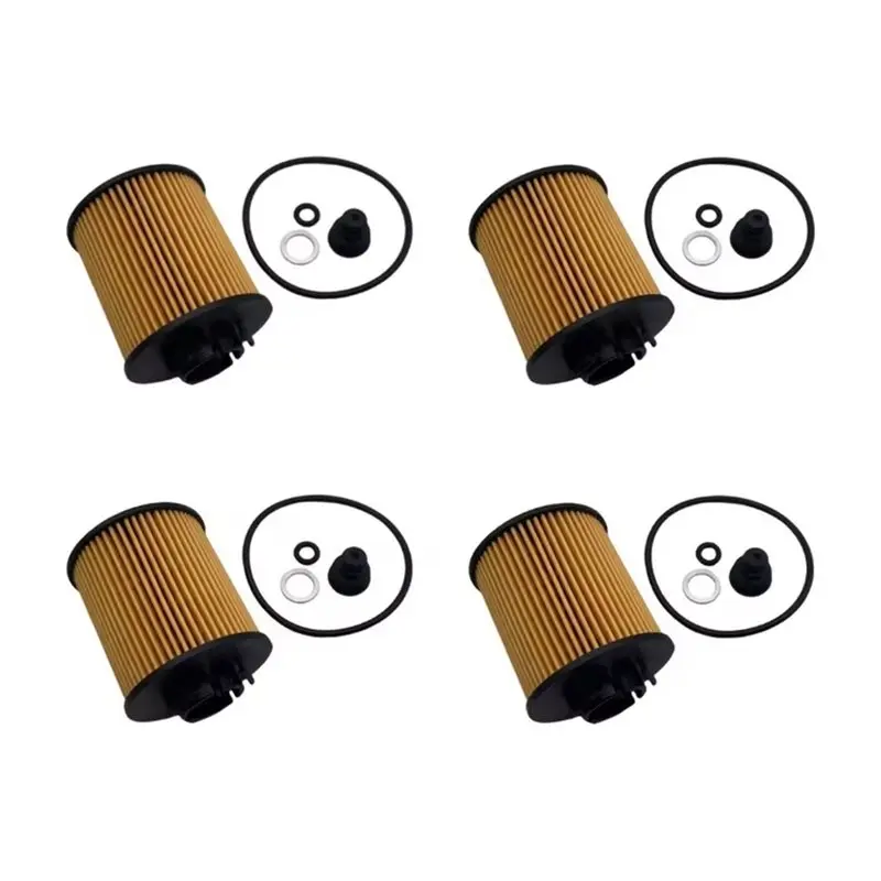 High Quality 4PCS Brand New Engine Oil Filter For For KIA Tucson I20N Model Codes 263502M100 26350-2M100