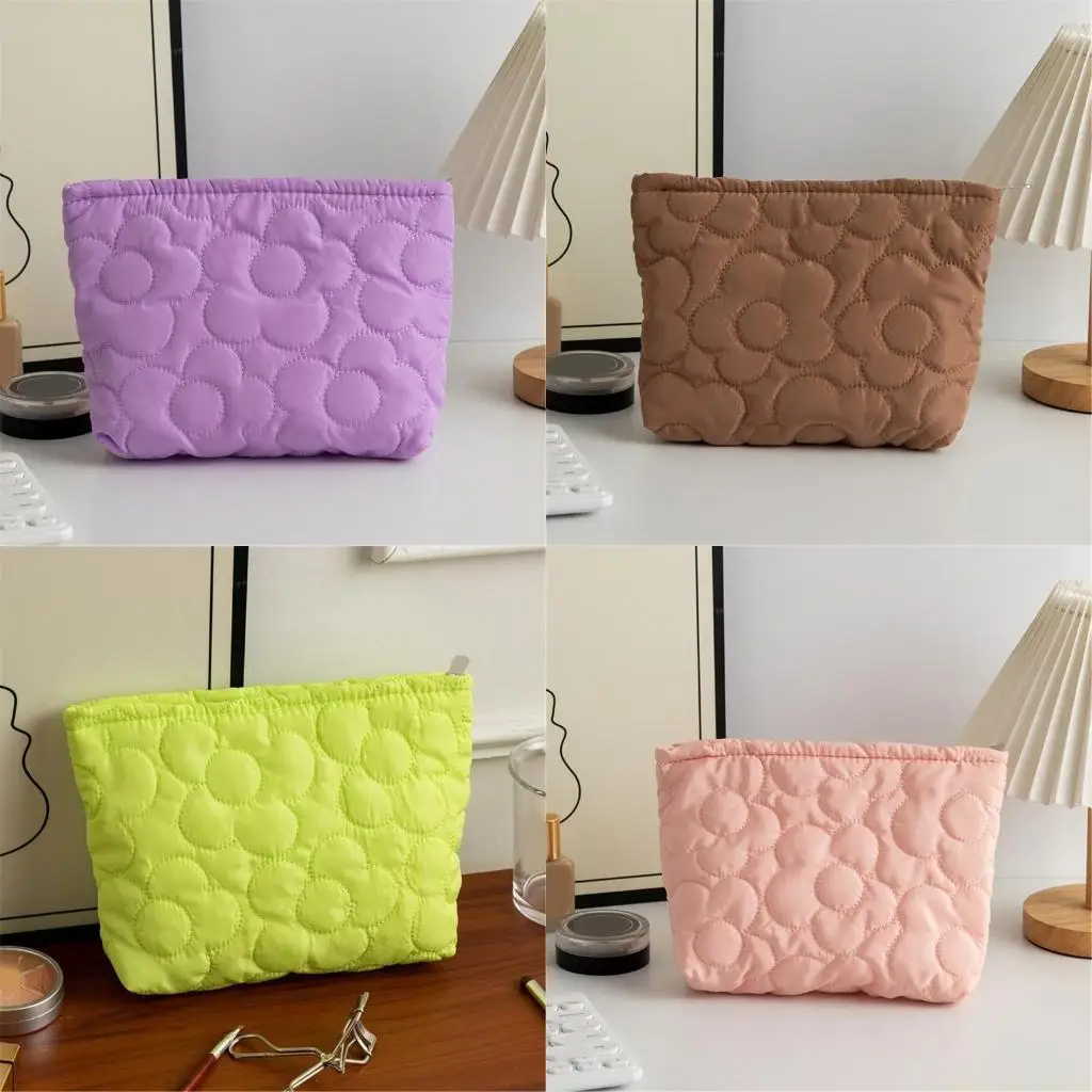 

X90D Women Makeup Bag Casual Nylon Cosmetic Case Large Capacity Toiletry Bag Casual Handbag for Organizing Beauty Items