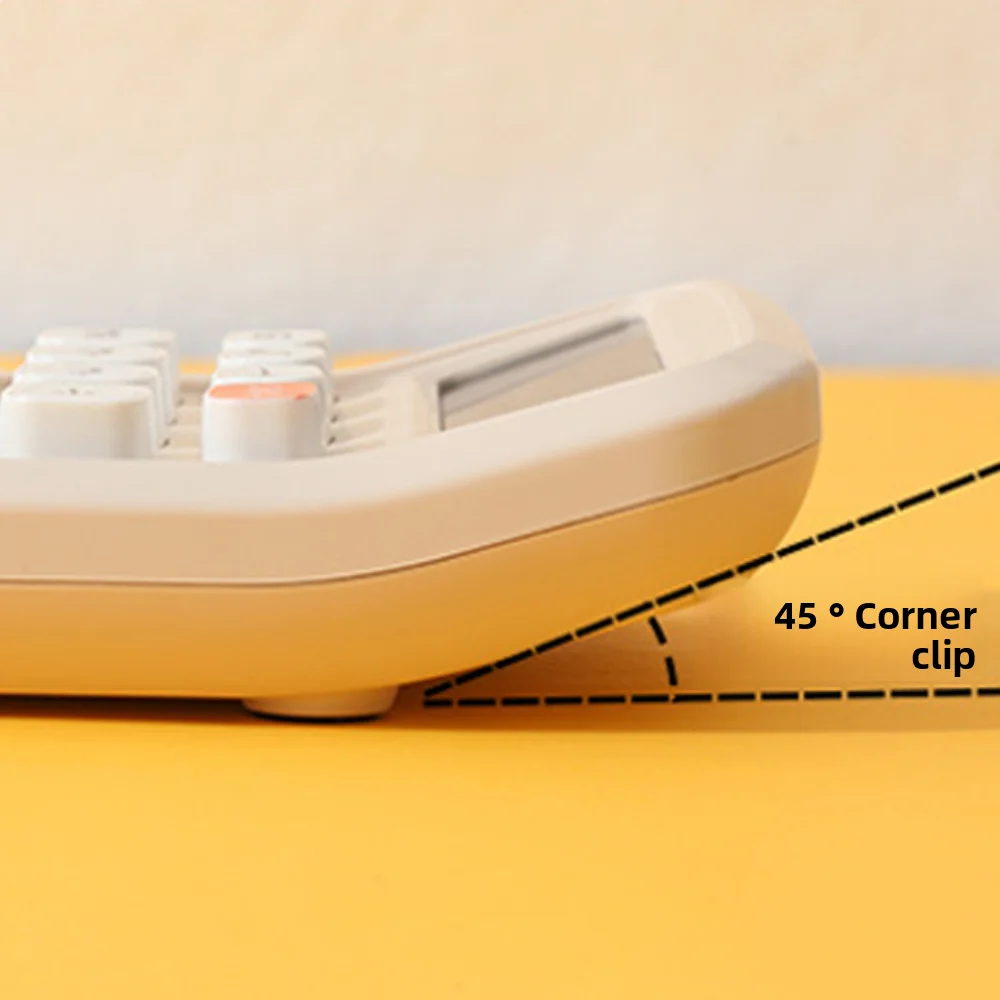 12 Digits Small Calculator Accounting Tools Portable Arithmetic Calculator Lightweight Candy Color Student Calculator