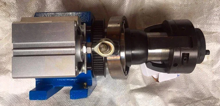 High precision 0640 pneumatic locking manual 3/4/6/8 degree head