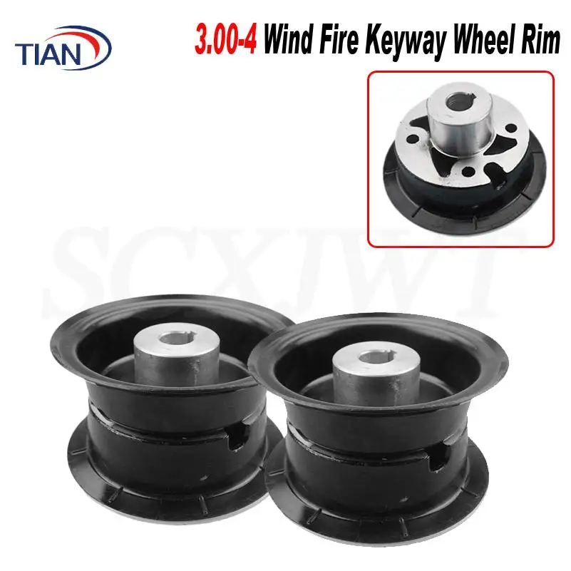 3.00-4 inch Wheel Set Mobile Free Roller Skating Scooter Electric Scooter Gas Scooter ATV 4-inch Wheel Set