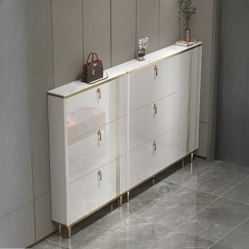 Vertical Stand Shoe Cabinets Disinfecting Bedroom Drawer Patio Shoe Cabinets Folding Nordic Armoires De Salon House Furnitures - Image 2