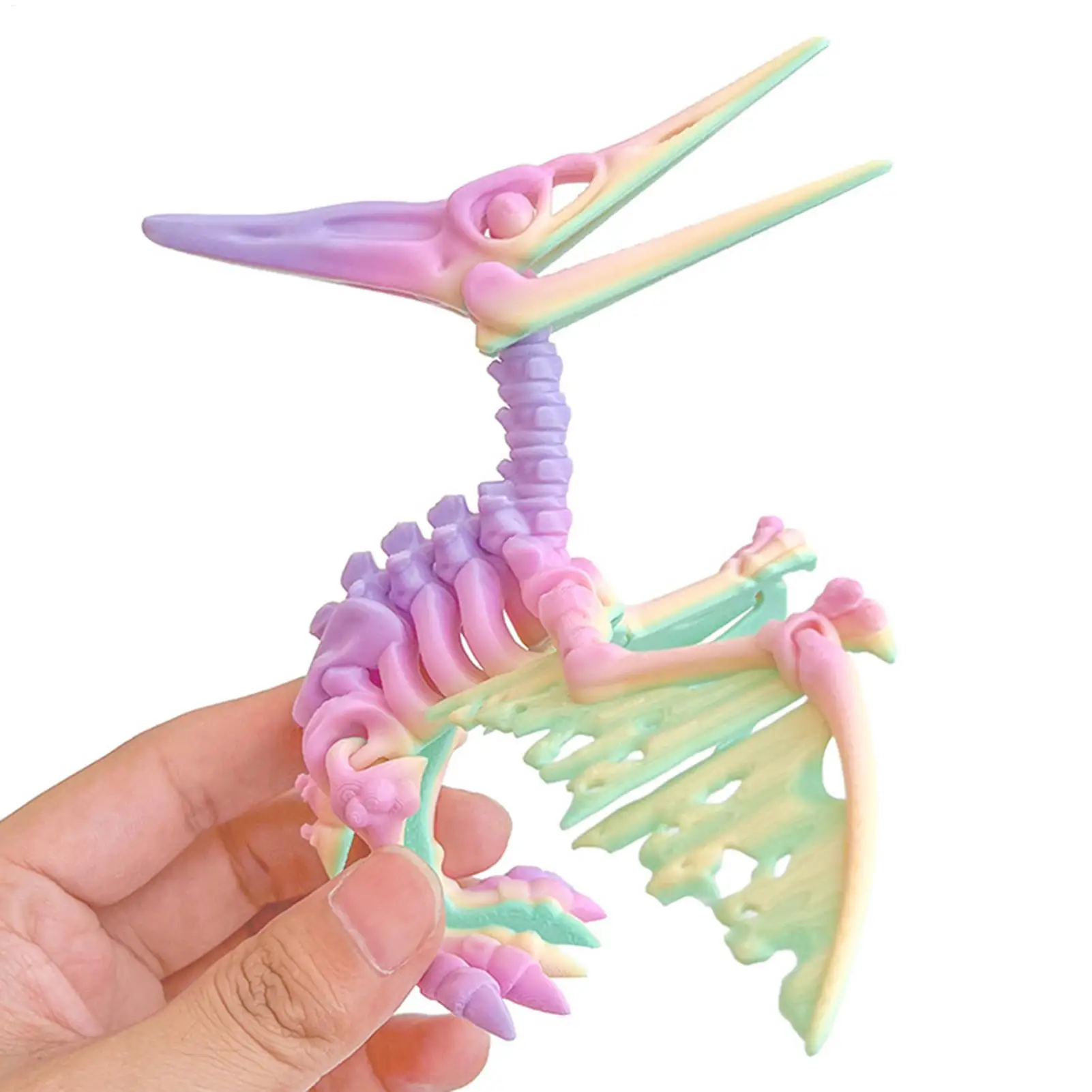 Movable 3D Printed Pterosaur Dinosaur Toy 1