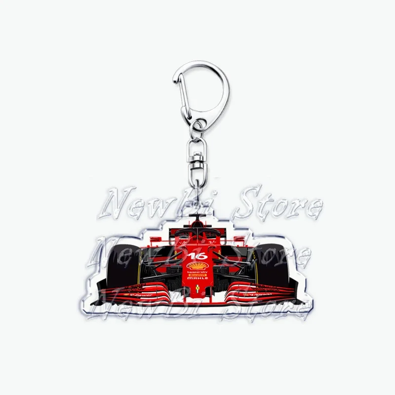 Super Cool Popular Car Racing Cars Keychains Pendant Keyring for Accessories Bag Key Chain Ring Jewelry Fans Friends Gifts