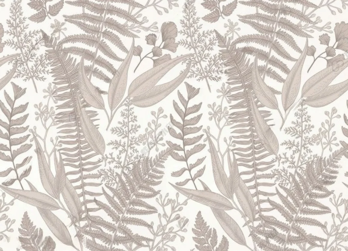 Customized Nordic Wallpaper Southeast Asian Tropical Rainforest Flower and Bird Green Plant Living Room TV Background Wallpaper